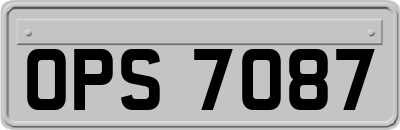 OPS7087