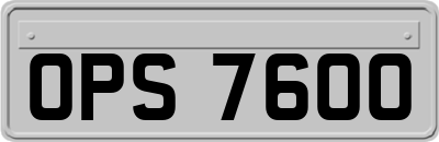 OPS7600