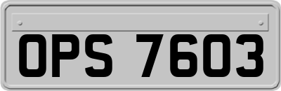 OPS7603