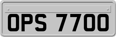 OPS7700
