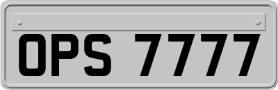OPS7777