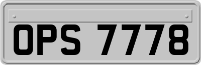 OPS7778