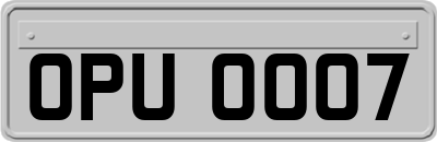 OPU0007