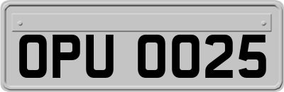 OPU0025