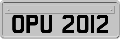OPU2012