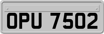 OPU7502