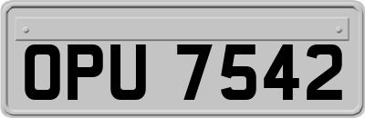 OPU7542