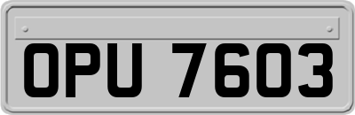 OPU7603