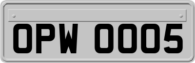 OPW0005