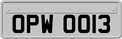 OPW0013