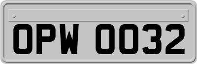OPW0032
