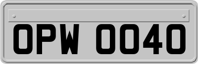 OPW0040