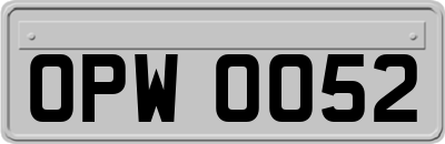 OPW0052