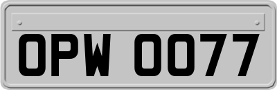 OPW0077
