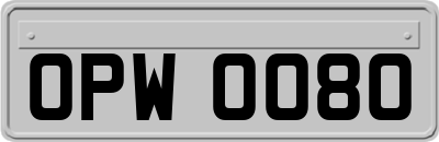 OPW0080