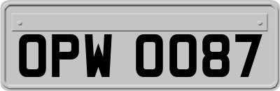 OPW0087