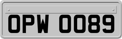 OPW0089