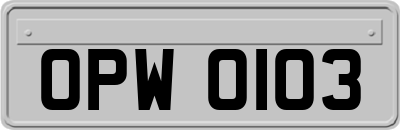 OPW0103