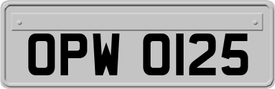 OPW0125