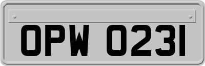 OPW0231