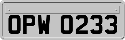 OPW0233