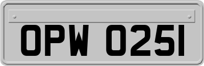 OPW0251