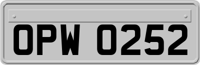 OPW0252