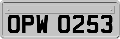 OPW0253