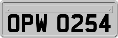 OPW0254