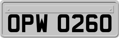 OPW0260