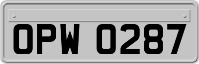 OPW0287