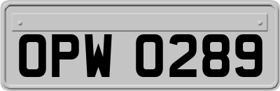 OPW0289