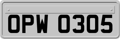 OPW0305