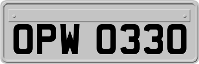 OPW0330