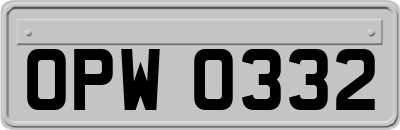 OPW0332