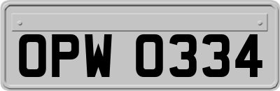 OPW0334