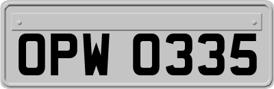OPW0335
