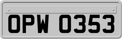 OPW0353