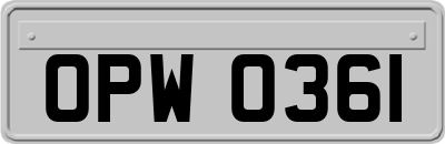 OPW0361