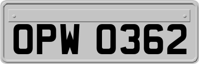 OPW0362
