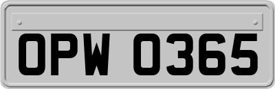 OPW0365