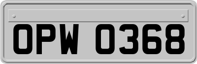 OPW0368
