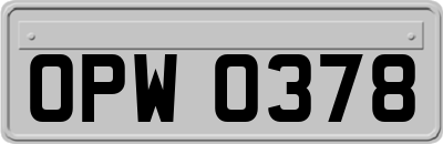 OPW0378