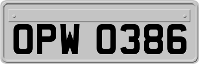 OPW0386