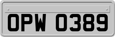 OPW0389