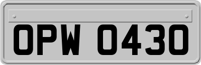 OPW0430