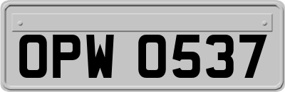 OPW0537