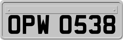 OPW0538