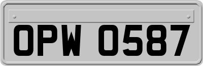 OPW0587