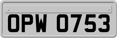 OPW0753